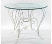 Маса за екстериор Cannes Clear White