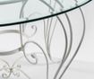 Маса за екстериор Cannes Clear White