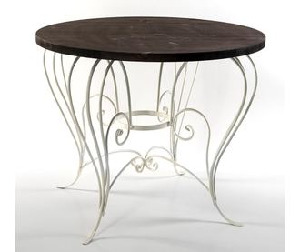 Маса за екстериор Cannes Wood White