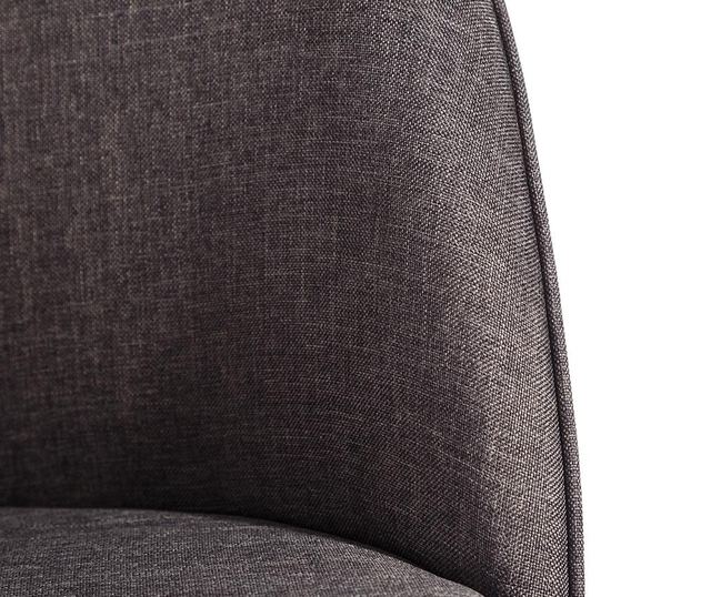 Въртящ стол Abigail Dark Grey