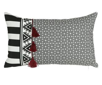 Декоративна възглавница Manolya Black White 30x50 см
