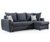 Разтегателен ъглов диван Symi Anthracite Malbo