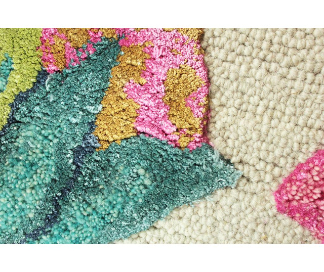 Covor Flair Rugs, Iris, 120x170 cm, lana, roz