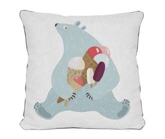 Декоративна възглавница Ice Cream Bear 45x45 см