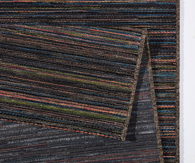 Zunanja preproga Lotus Carpet Brown Orange Blue 80x240 cm