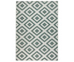 Двулицев килим Twin Malta Green Cream 80x150 см
