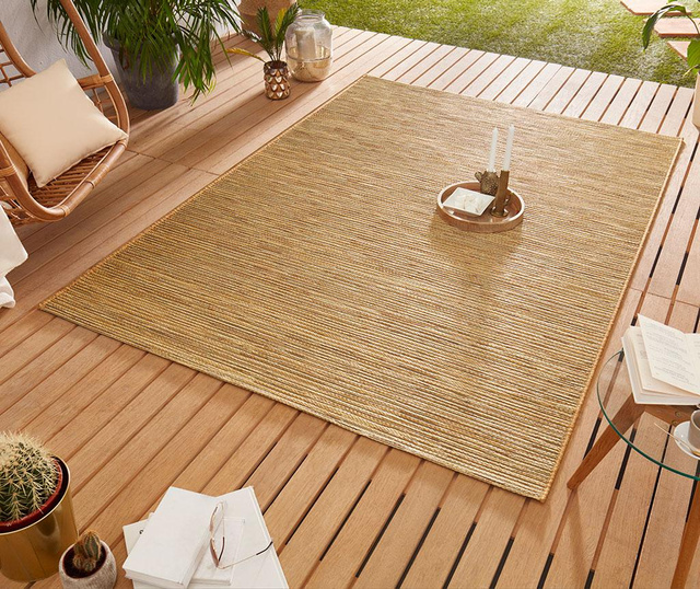 Tepih za vanjski prostor Lotus Carpet Gold 120x170 cm