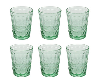 Set 6 čaša Sara Green 250 ml