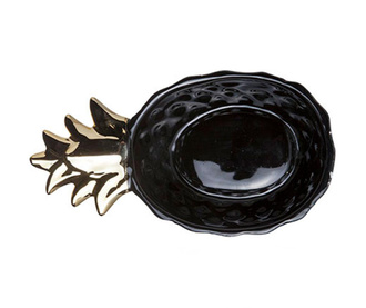 Декоративна купа Pineapple Black M
