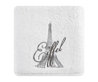 Prosop de baie Eurofirany, Eiffel White, bumbac, 70x140 cm
