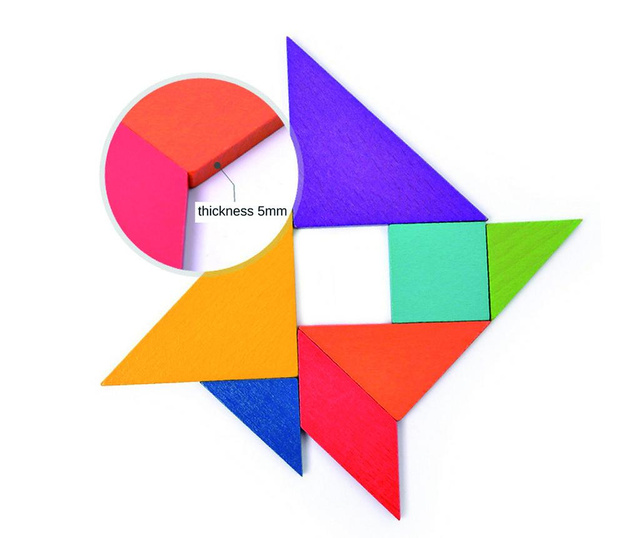 Alma Tangram játék