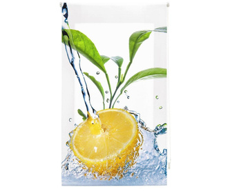 Jaluzea tip rulou Blindecor, Lemon Freshness, poliester imprimat digital, 180x250 cm