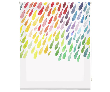 Fotoroleta Colorful Drops 140x250 cm