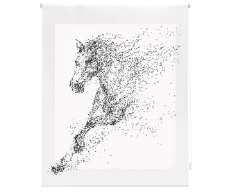 Jaluzea tip rulou Blindecor, Horse, poliester imprimat digital, 80x180 cm