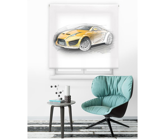 Rolo zastor Fast Car 120x180 cm