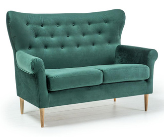 Amelie Dark Green Kétszemélyes kanapé