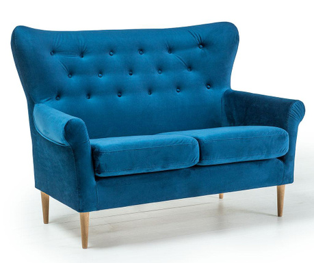 Amelie Navy Blue Kétszemélyes kanapé