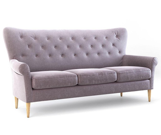 Amelie Powder Pink Háromszemélyes kanapé
