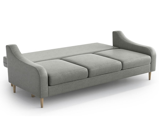 Benito Orinoco Grey Háromszemélyes kihúzható  kanapé