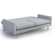 Pure Soro Light Grey Háromszemélyes kihúzható  kanapé