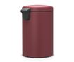 Кош за отпадъци с капак и педал Mineral Windsor Red 20 L