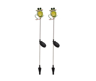 Set 2 solarne svjetiljke Chill Frogs