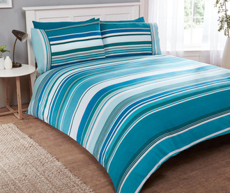 Posteljnina King Stratos Teal