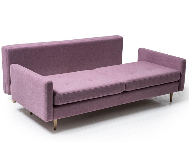 Pure Hamilton Pink Háromszemélyes kihúzható  kanapé