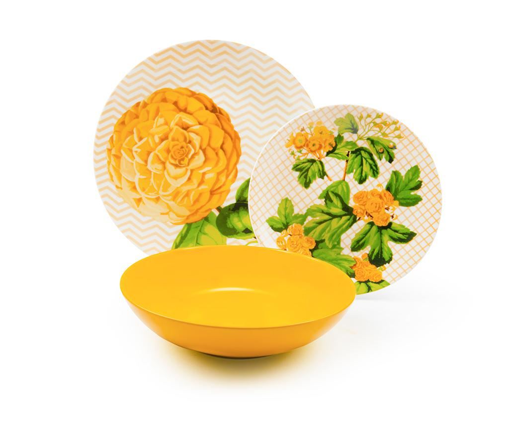 18-delni namizni jedilni servis Floral - 4