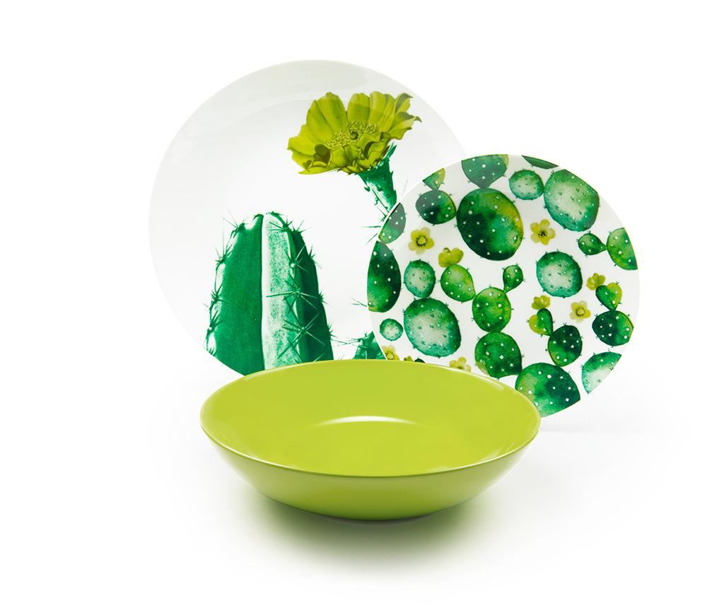 18 delni namizni set Color Cactus - 6