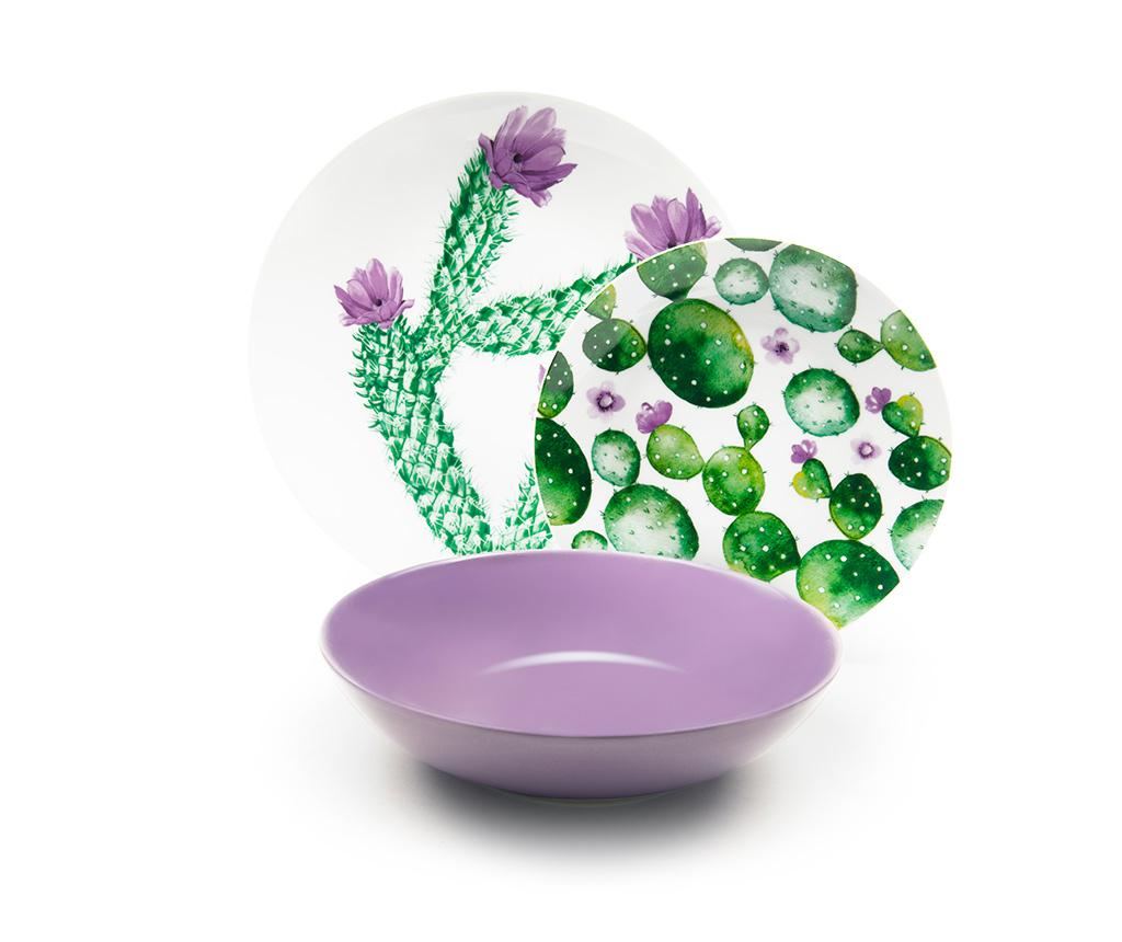 18 delni namizni set Color Cactus - 8