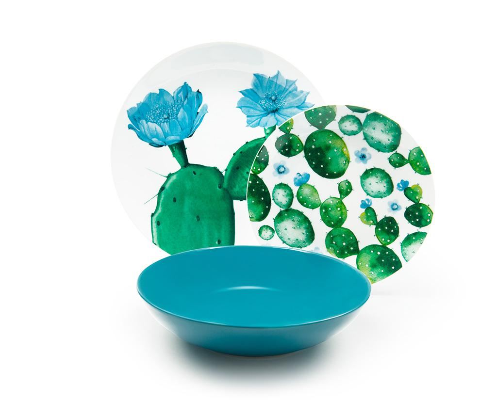 18 delni namizni set Color Cactus - 7