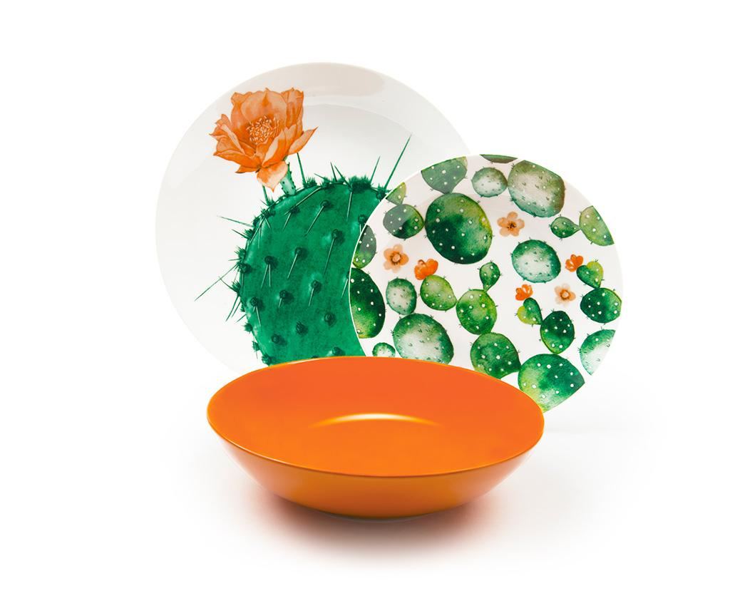 18 delni namizni set Color Cactus - 4
