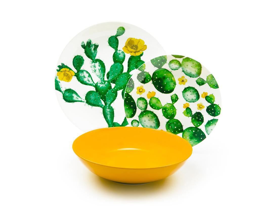18 delni namizni set Color Cactus - 5