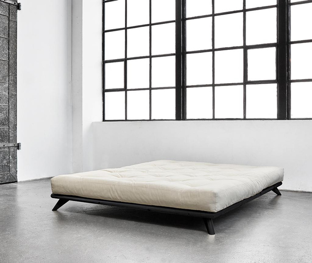 Krevet Senza Black 160x200 cm