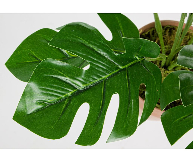 Изкуствено растение в саксия Monstera Baby