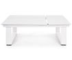Raztegljiva klubska mizica Konnor White Grande thumbnail 2