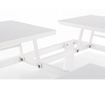Raztegljiva klubska mizica Konnor White Grande thumbnail 4
