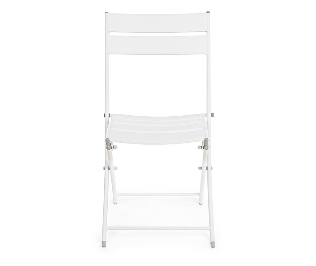 Zložljiv vrtni stol Mistral White - 2