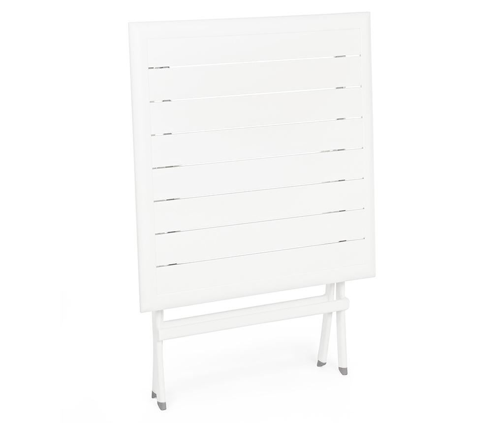 Zložljiva vrtna miza Mistral White - 3