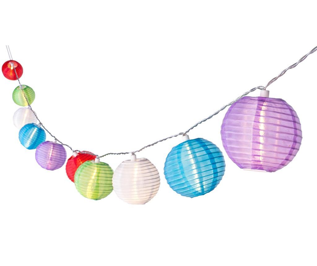 Vrtna svetlobna girlanda Colorful Spheres - 2