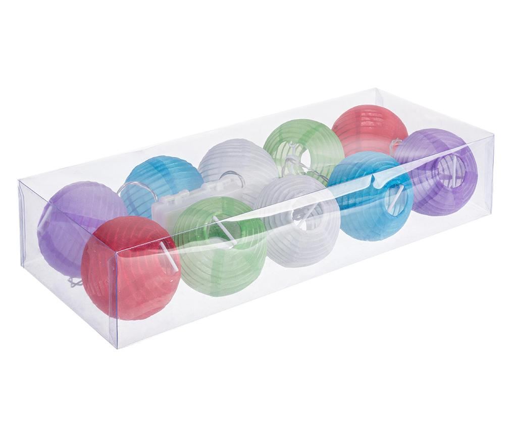 Vrtna svetlobna girlanda Colorful Spheres - 3