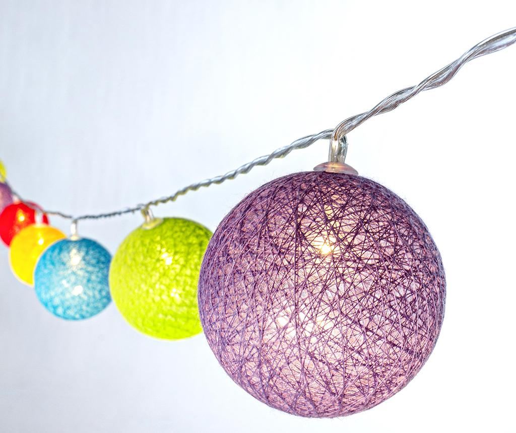 Vrtna svetlobna girlanda Balls OF Wool - 4