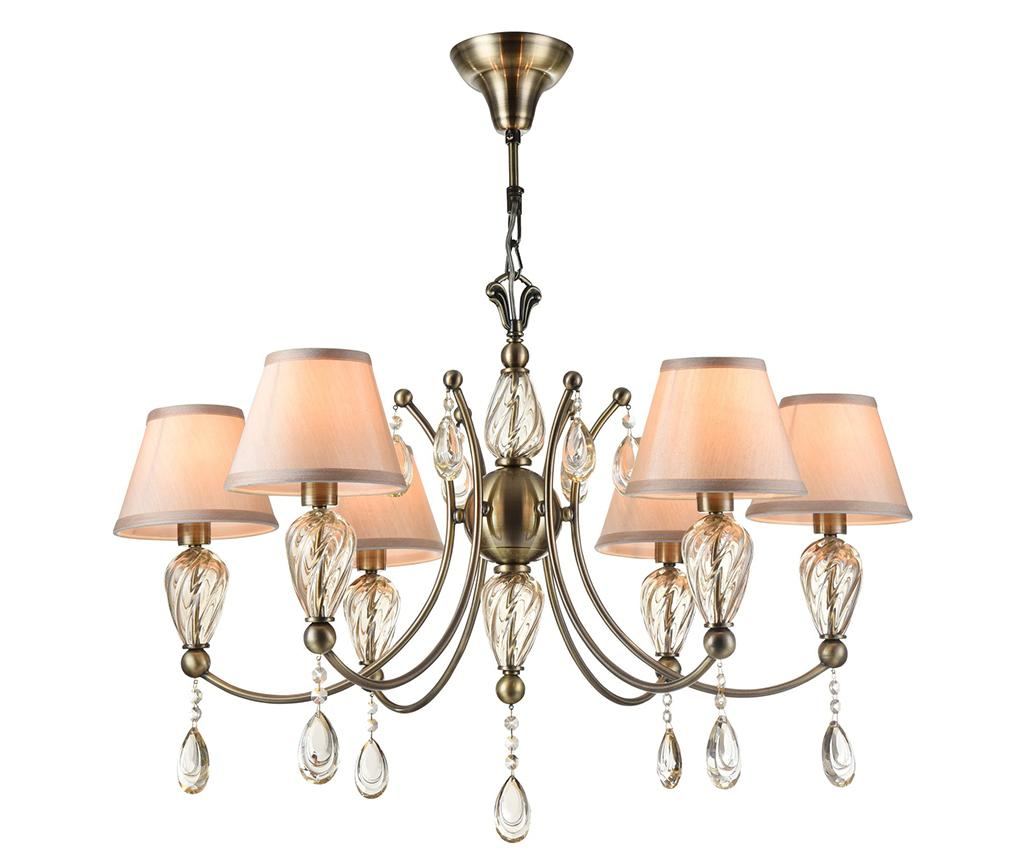 Stropna svetilka Murano Antique Bronze - 4
