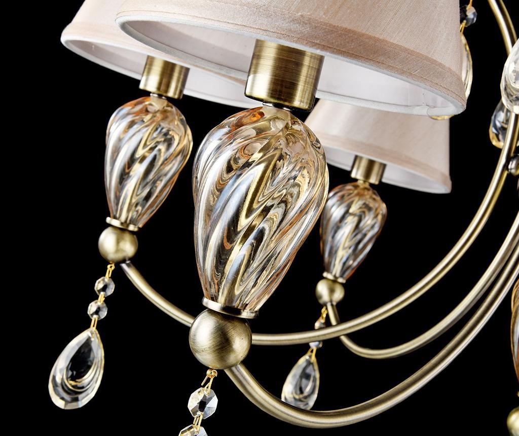 Stropna svetilka Murano Antique Bronze - 5