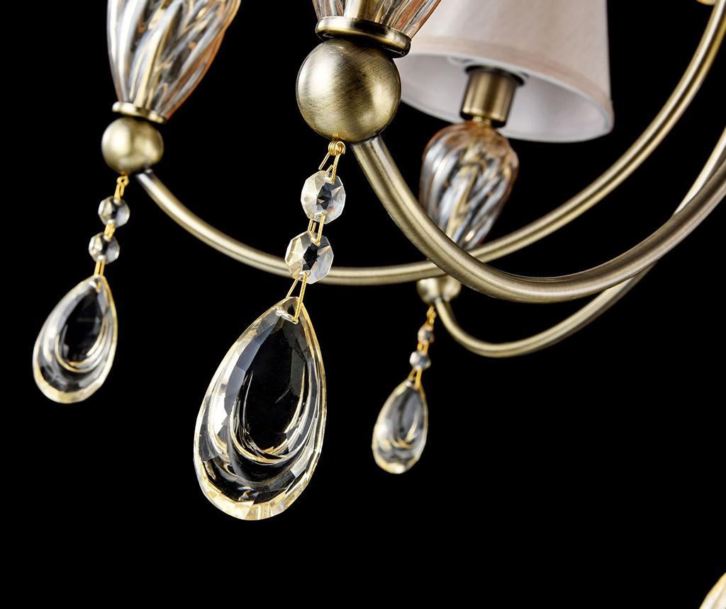 Stropna svetilka Murano Antique Bronze - 7
