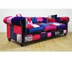 Триместно канапе Chesterfield Patchwork