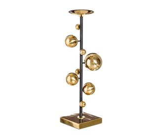 Свещник Brook Gold Black