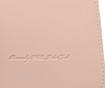 Geanta Beverly Hills Polo Club, Royela Powder Pink, roz pudra, piele ecologica Saffiano din polivinilin