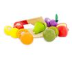 Комплект плодове, дъска и нож за игра Yummy Fruits